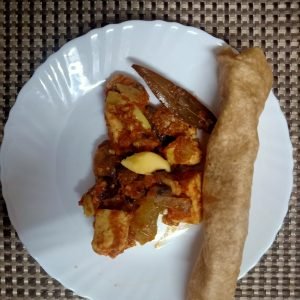 Parotta and Paneer