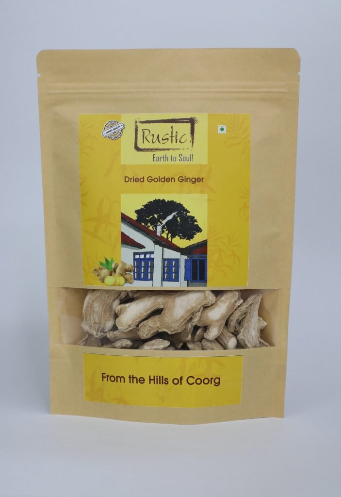 Dried Golden Ginger From the Hills Rustic Agro