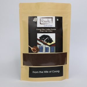 Gourmet Coorg Filter Coffee Powder Blend - Arabica-Robusta (Single Origin)